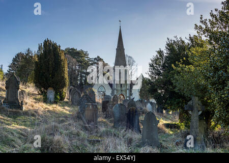 Victorian cemetery in Stroud, Gloucestershire, UK Stock Photo
