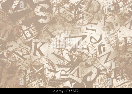 letters Stock Photo