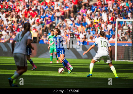 Vancouver, Canada. 5th July, 2015. during the World Cup final match between the USA and Japan at the FIFA Women's World Cup Canada 2015 at BC Place Stadium. USA won the match 5-2. Credit:  Matt Jacques/Alamy Live News