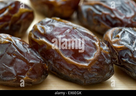 Close up of medjool dates Stock Photo
