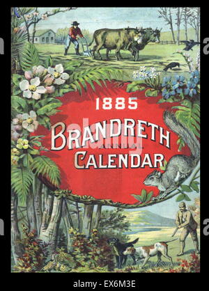 By the end of the 19th century, at least one patent medicine almanac was printed for every two Americans. While they included the main elements of the traditional almanac, their primary purpose was to sell their product. From their simple beginning, they Stock Photo