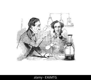 Performing the Marsh Test, 1856 Stock Photo - Alamy