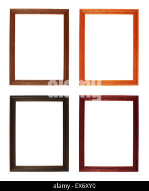 A4 size photo frame isolated Stock Photo