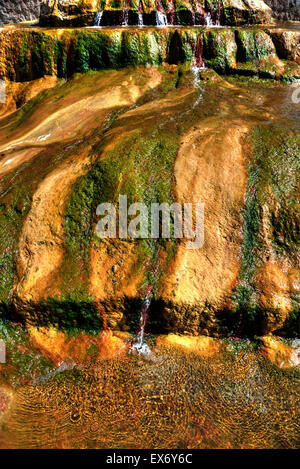 Karahayit, Denizli, Anatolia, Turkey Stock Photo