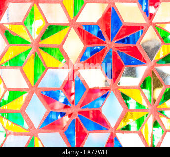 Glass multi colored background texture abstract wall. Stock Photo