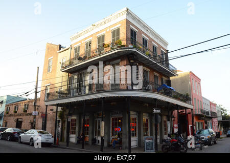 frenchman st bar new orleans Stock Photo