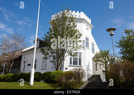 reykjavik arts festival building house gimli iceland Stock Photo