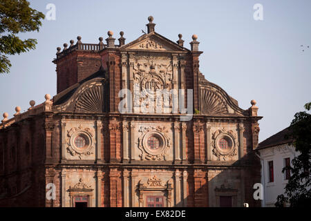 Basílica do Bom Jesus in  Velha Goa or Old Goa near the capital Panaji or Panjim, Goa, India, Asia Stock Photo