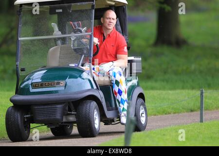 Celebrities at the Mike Tindall Annual Celebrity Golf Classic  Featuring: Mike Tindall Where: London, United Kingdom When: 08 May 2015 Stock Photo