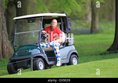 Celebrities at the Mike Tindall Annual Celebrity Golf Classic  Featuring: Mike Tindall Where: London, United Kingdom When: 08 May 2015 Stock Photo