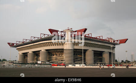 Inter AC Milan stadium San Siro italy Stock Photo