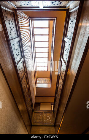 interior of the Charnley-Persky House,  Chicago, Illinois, USA Stock Photo