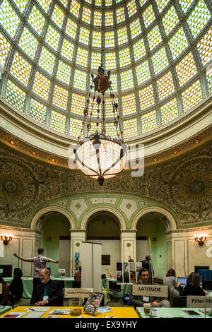 Chicago Cultural Center, formerly the Chicago Public Library, Chicago, Illinois, USA Stock Photo