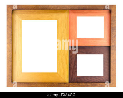 Frame multiple photos Stock Photo