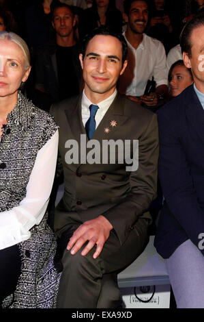 Berlin, Germany. 09th July, 2015.  American fashion designer Zac Posen at the Fashion Talent Award 'Designer For Tomorrow' during the Mercedes-Benz Fashion Week in Berlin Spring/Sommer 2016. Berlin, Germany. Credit:  dpa picture alliance/Alamy Live News Stock Photo