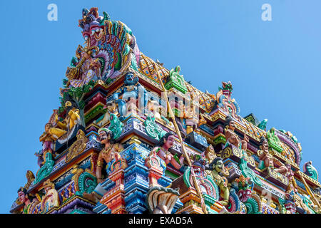 statues, Koneswaram Kovil Hindu temple, Trincomalee, Sri Lanka Stock