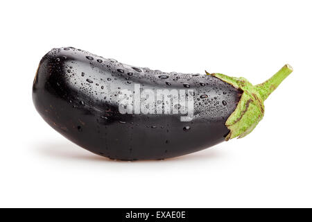eggplant isolated Stock Photo