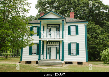 John Harper farmhouse at Bentonville Battlefield State Historic Site, North Carolina, United States of America, North America Stock Photo