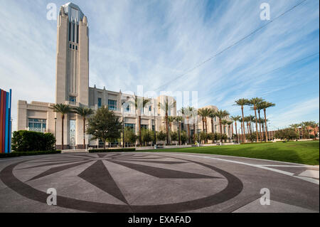 Donald W. Reynolds Symphony Park and the The Smith Center For Performing Arts, Las Vegas, Nevada, United States of America Stock Photo