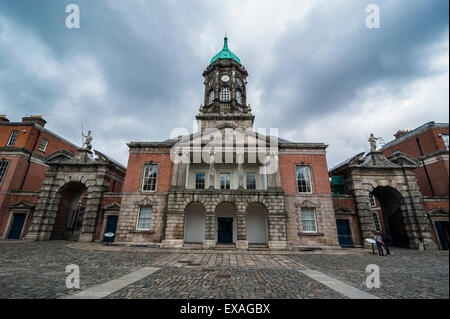 Castle Hall in Dublin Castle, Dublin, Republic of Ireland, Europe Stock Photo