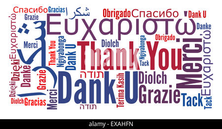 the word thank you in different languages