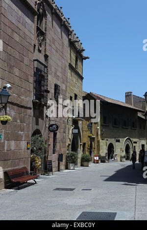 Poble Espanyol Barcelona Stock Photo - Alamy
