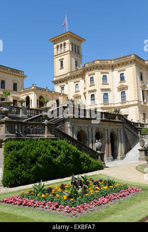 Osborne House, East Cowes, Isle of Wight, England, UK, GB. Stock Photo