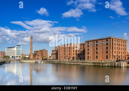 Albert Dock Complex in Liverpool Stock Photo