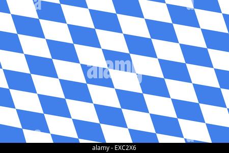 Bavaria flag Stock Vector