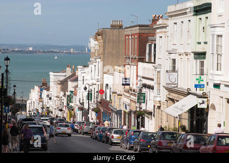 Union Street, Ryde, The Isle of Wight, UK Stock Photo