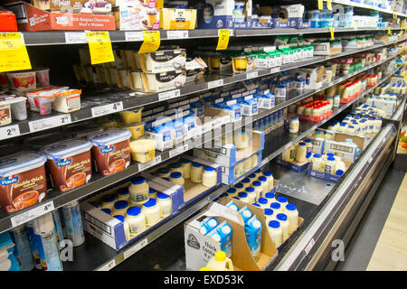 food for sale in an australian woolworths supermarket in Sydney,australia Stock Photo