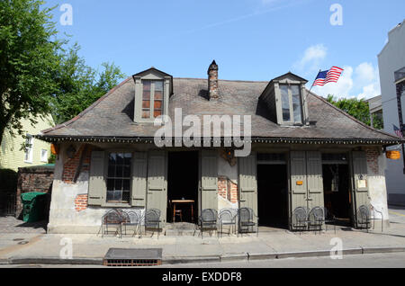 Lafitte's Blacksmith Shop bar new orleans bourbon st Stock Photo