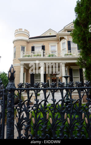 cornstalk hotel new orleans haunted elvis presley french quarter Stock Photo