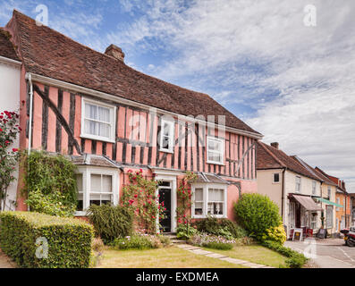 Half timbered house in Lavenham, Suffolk, England. Stock Photo