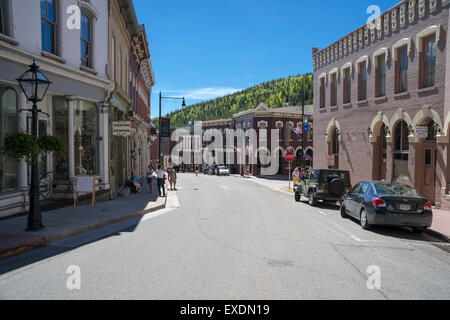 In the old quarter of Central City, Colorado, USA, North America, United States Stock Photo