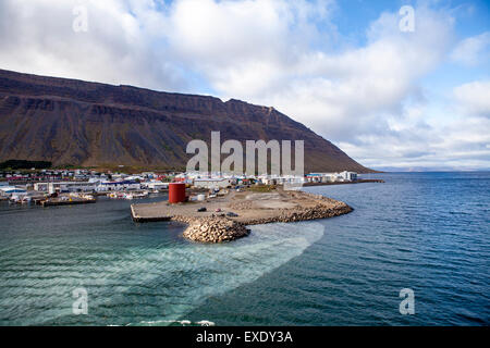 Isafjordur Icelandic landscape Stock Photo