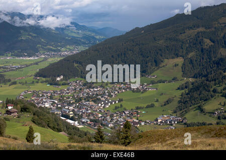 The town of Kaprun near Zell am See Pinzgau Salzburgerland Austria ...