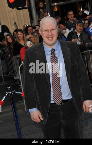 LOS ANGELES, CA - JANUARY 23, 2011: Matt Lucas at the world premiere of his new animated movie 'Gnomeo & Juliet' at the El Capitan Theatre, Hollywood. Stock Photo