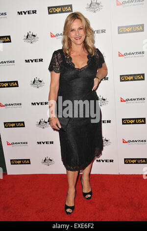 LOS ANGELES, CA - JANUARY 22, 2011: Gia Carides at the 2011 G'Day USA Black Tie Gala at the Hollywood Palladium. Stock Photo