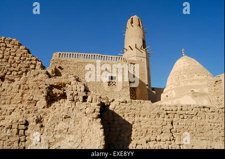 Al Qasr Village - Dakhla Oasis - Egypt Stock Photo