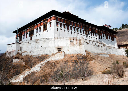 Rinpung Dzong - Paro - Bhutan Stock Photo