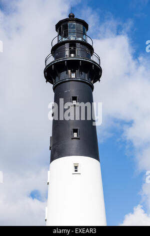 Beautiful Day at Hunting Island Lighthouse on Hunting Island, South Carolina. Stock Photo