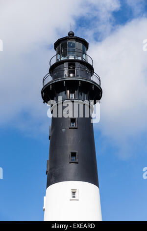 Beautiful Day at Hunting Island Lighthouse on Hunting Island, South Carolina. Stock Photo