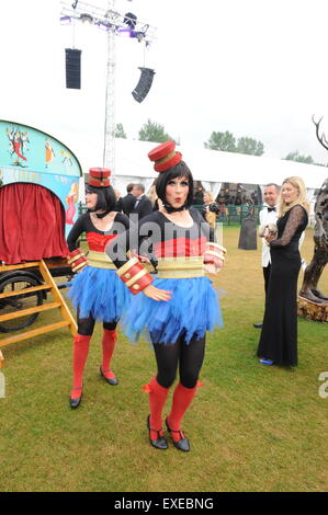 Performers at Henley Festival 2015 Stock Photo