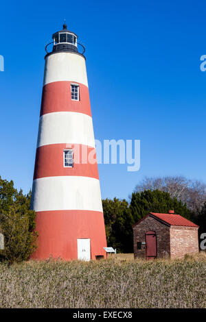 Sapelo Island Lighthouse, Sapelo Island, Georgia Stock Photo