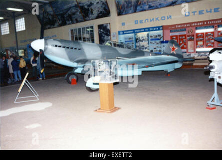 Yakovlev Yak-9U 'Frank' ADDITIONAL INFORMATION The Yak-9 brought the VVS Stock Photo