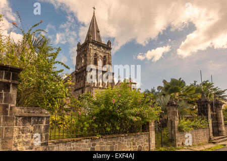 Roseau Cathedral Dominica West Indies Stock Photo