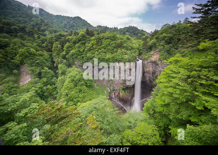 One of top 3 waterfalls in Japan. Kegon Falls, Nikko Stock Photo