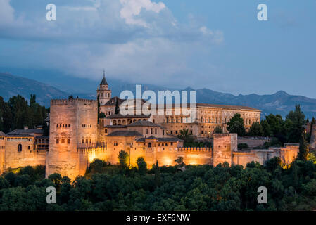 The Alhambra - Granada, Spain Stock Photo