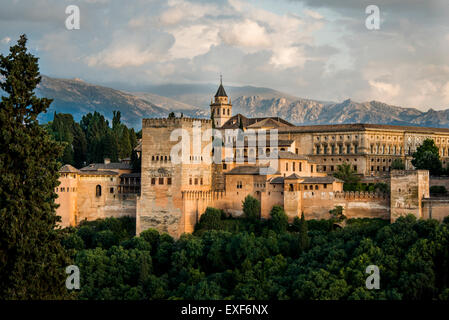 The Alhambra - Granada, Spain Stock Photo